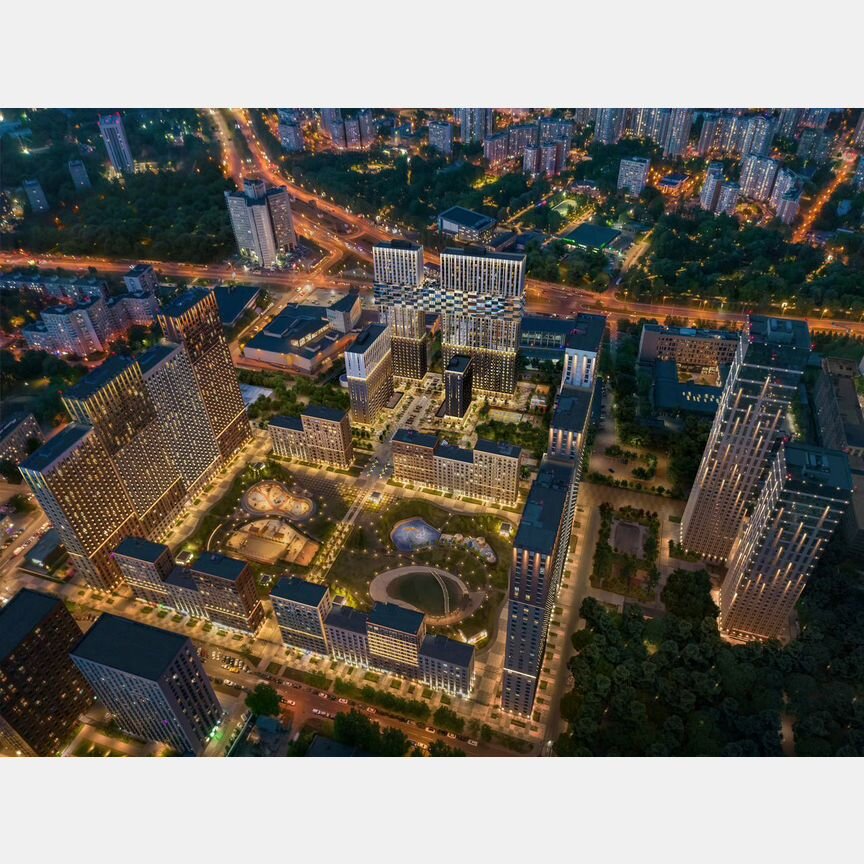 2-к. квартира, 59,9 м², 13/15 эт.