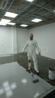 Полиуретановая краска эмаль для бетонных полов