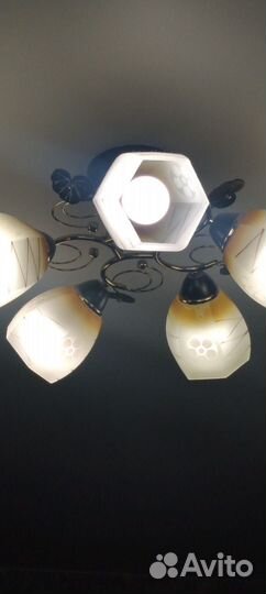Люстра б/у