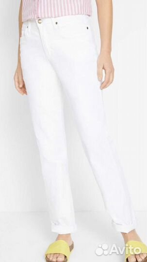 Джинсы белые