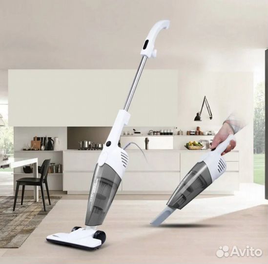 Новый Пылесос Deerma DX118C Чек Гарантия