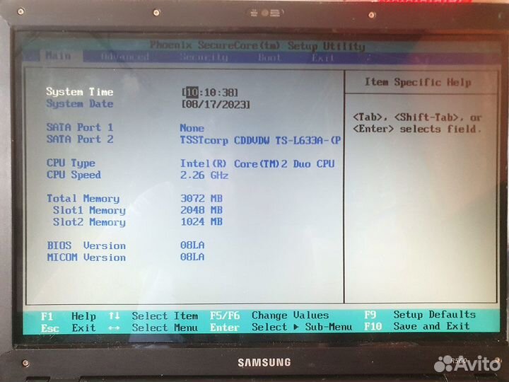 Ноутбук Samsung R560