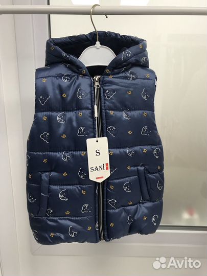 Жилетка для мальчика размеры от 2 до 5 лет
