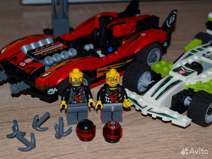 Lego World Racers 8898 Аварийная трасса+ 8897