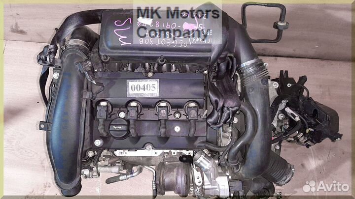 Двигатель EP6 5FV 5FT 5FX 5FY 1,6 Peugeot 207 308