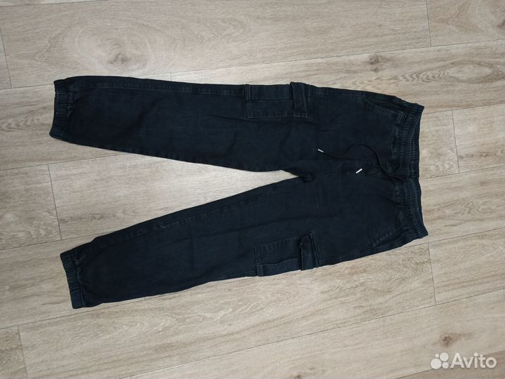 Брюки джогеры женские с резинкой 44 размер