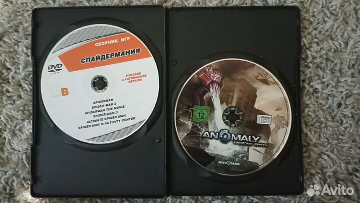 Диски с играми на пк человек паук сборник 6в1