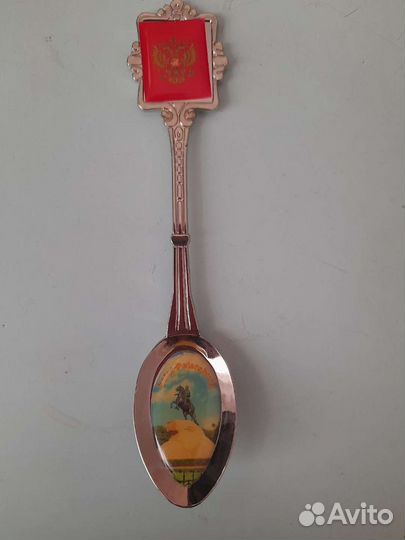 Яйцо(шкатулка), ложка