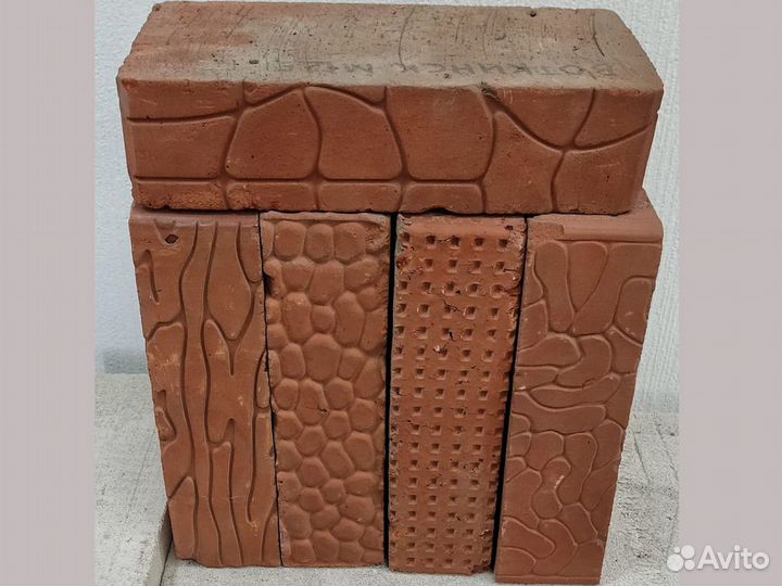 Кирпич полнотелый красный для цоколя