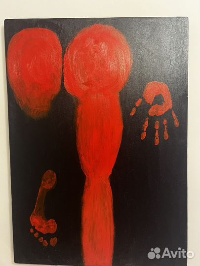 Картина абстракция