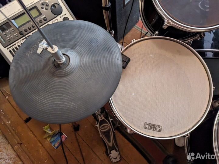 Ударная установка с триггерами и модулем