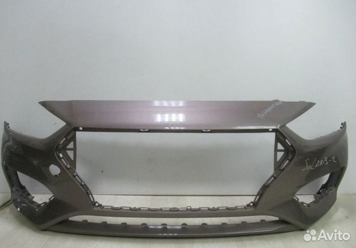 Бампер передний Хендай Солярис 2017-2020