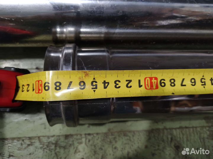 Труба из нержавейки для вытяжки на котел