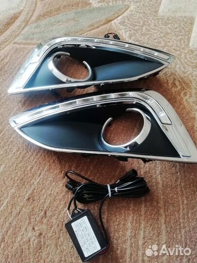 Дневные ходовые огни на Hyndai ix35