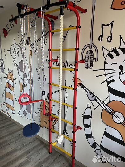 Детская шведская стенка бу