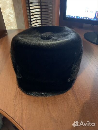 Меховая мужская шапка из нерпы