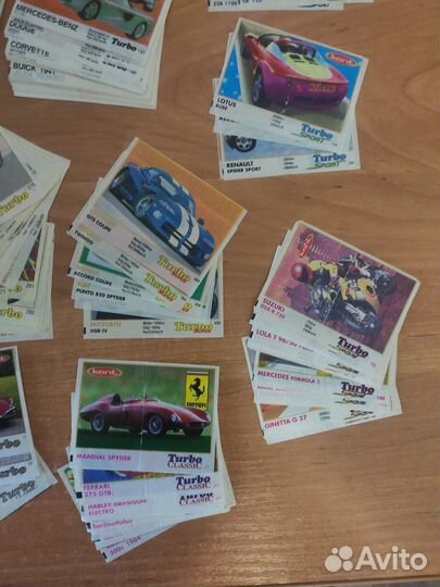 Вкладыши от жевачки Turbo (Турбо)