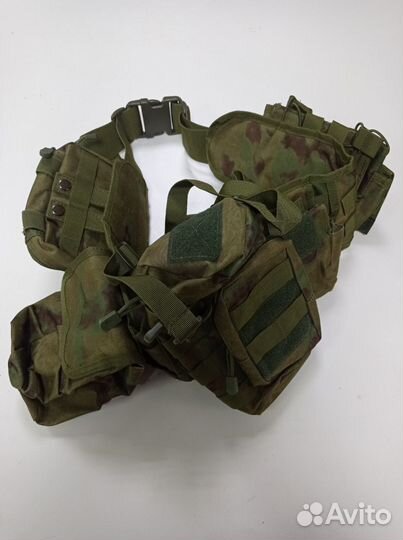 Тактический разгрузочный ремень с подсумками