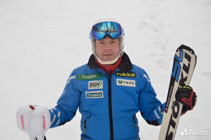 Инструктор по горным лыжам в Архызе