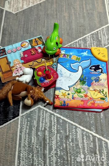 Развивающие музыкальные игрушки пакетом
