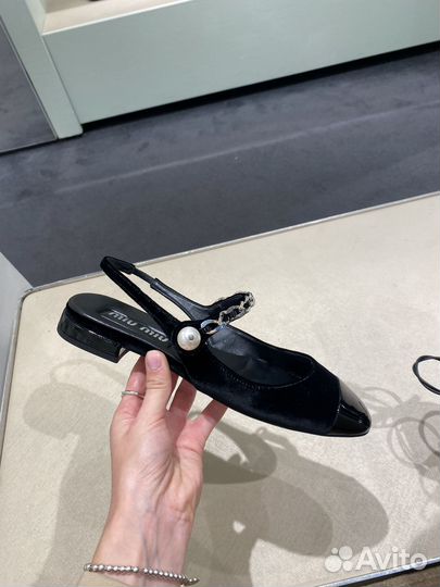 Балетки Miu Miu, оригинал