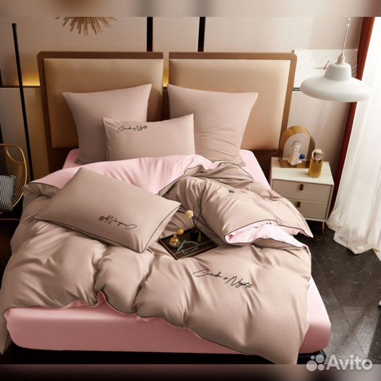 Комплект постельного белья сатин евро