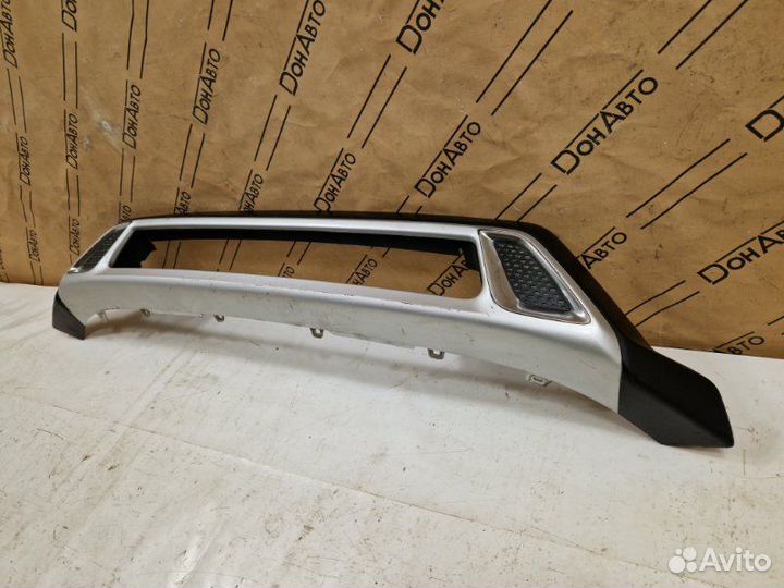 Накладка бампера передняя Mitsubishi Outlander 3