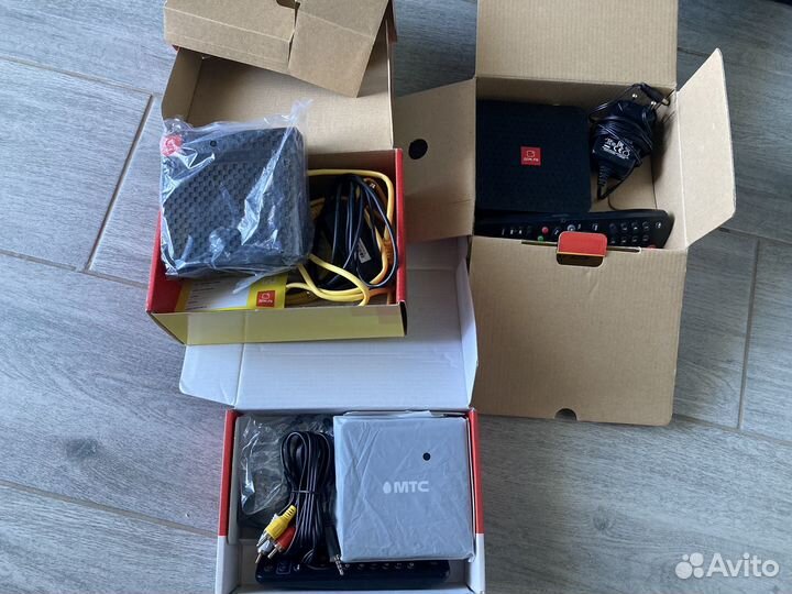 Роутер wi-fi, и TV приставка Домру