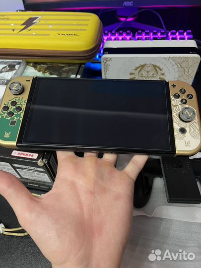 Nintendo switch oled zelda edition