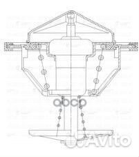 Термостат 82 град. C обрезиненный клапан GAZ