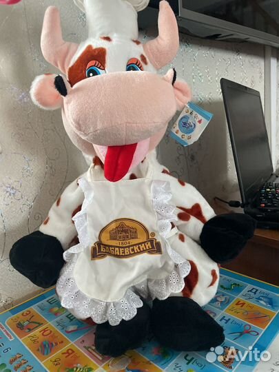 Мягкая игрушка корова для конфет