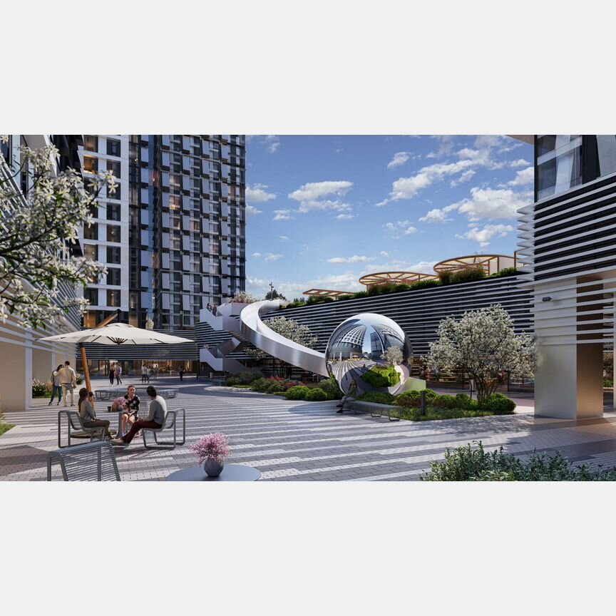 1-к. апартаменты, 34,7 м², 5/35 эт.