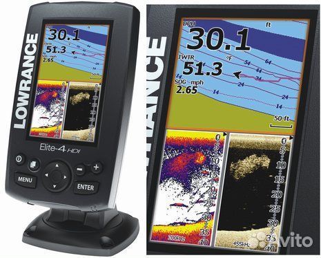 Эхолот Lowrance Elite 4x hdi