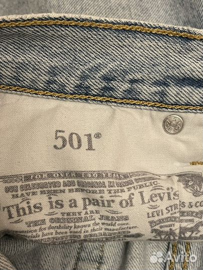 Женские джинсы levis 501