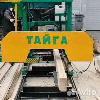 Ленточная пилорама под ключ Тайга 1м