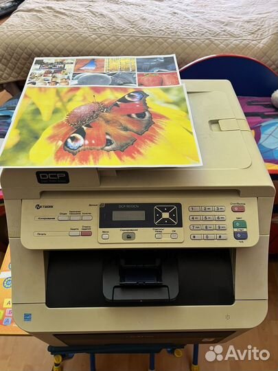 Мфу Принтер лазерный Brother dcp 9010