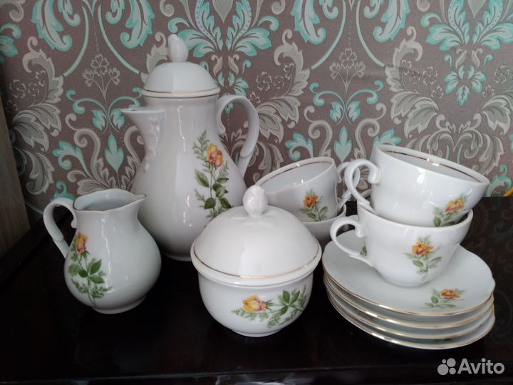 Кофейный сервиз Кахла ГДР Kahla