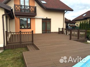 Дпк панели. Ограждения. Террасная доска дпк