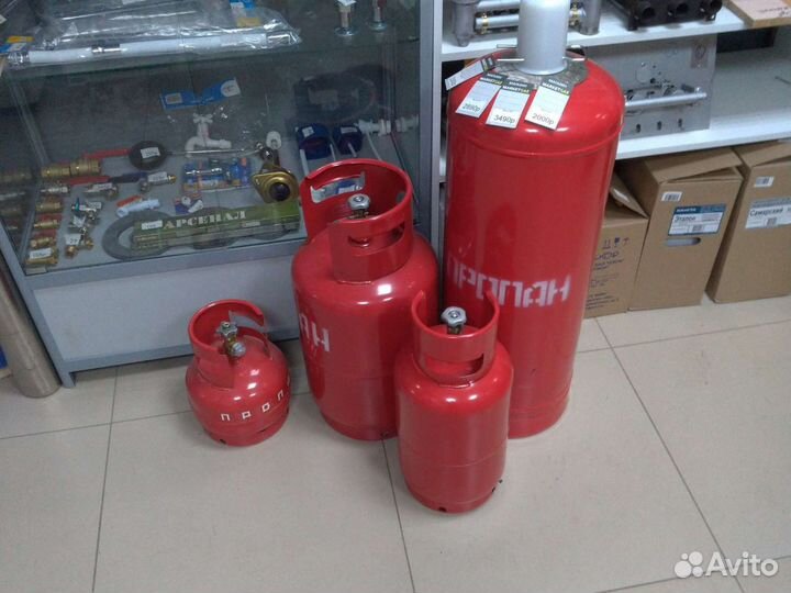 Газовый баллоны и комплектующие новые
