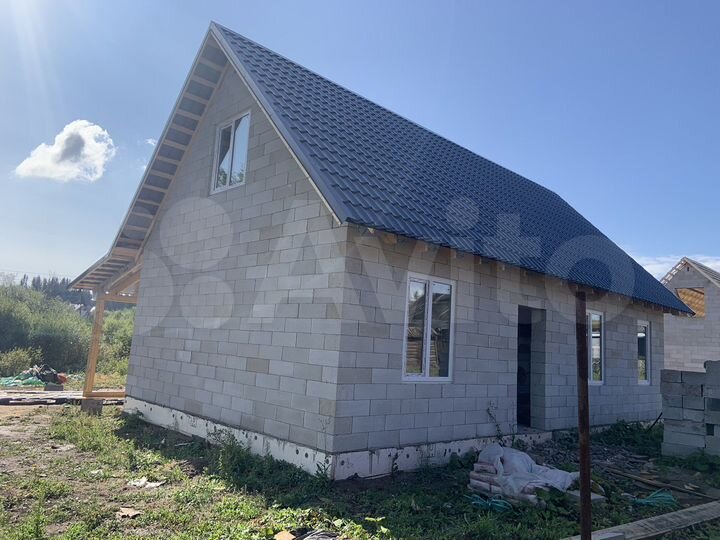 Дом 115 м² на участке 14 сот.