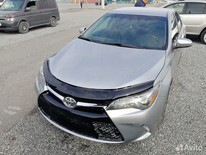 Ветровики дверей (Classic полупрозрачный) Toyota Camry Американская версия