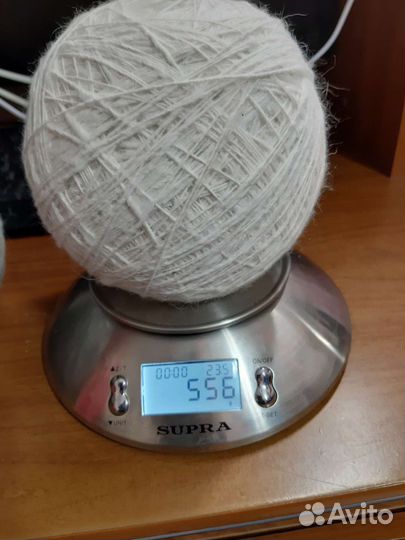 Пряжа из пуха ангорско кролика