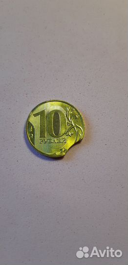 Монета брак