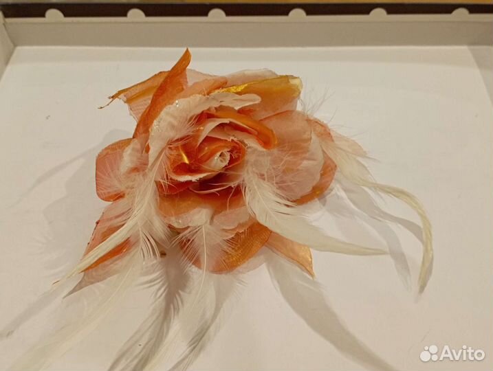 Цветы из ткани ручной работы