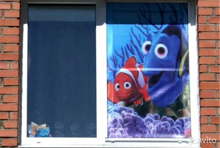 Москитная сетка с рисунком