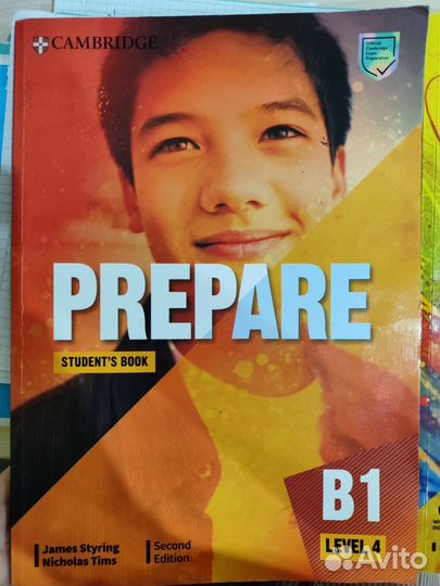 Учебник и рабочая тетрадь Prepare B1