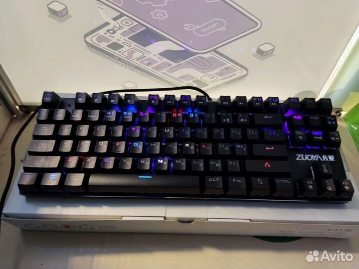 Игровая механическая клавиатура zuoya