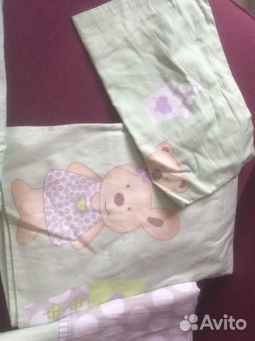 Детское постельное белье 120 на 60