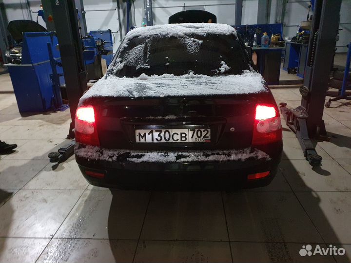 Задние фары приора 1 и бампер задний