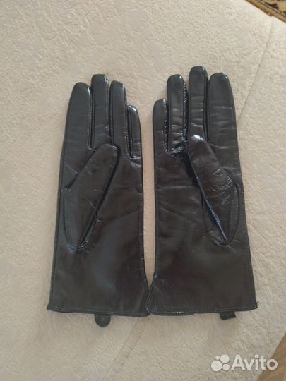 Перчатки кожаные,женские